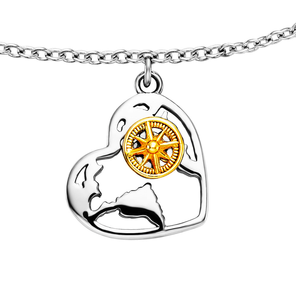 ENGELSRUFER ALOHA HEART BRACELET