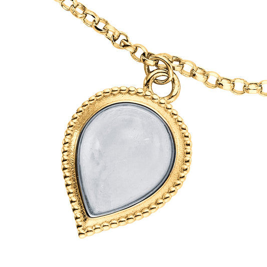 ENGELSRUFER GOLD PURE MOONSTONE BRACELET