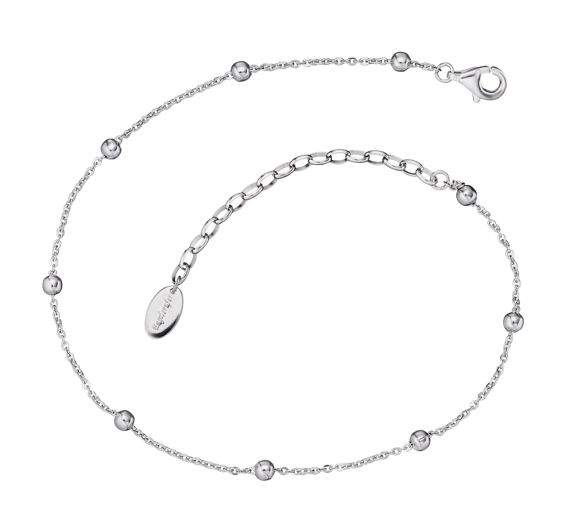 ENGELSRUFER SILVER MOONLIGHT ANKLET