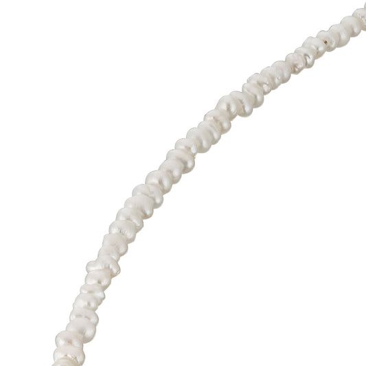 ENGELSRUFER SILVER FRESHWATER PEARL 70CM NECKLACE