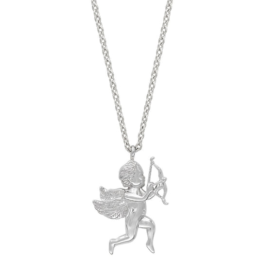 ENGELSRUFER SILVER CUPID NECKLACE