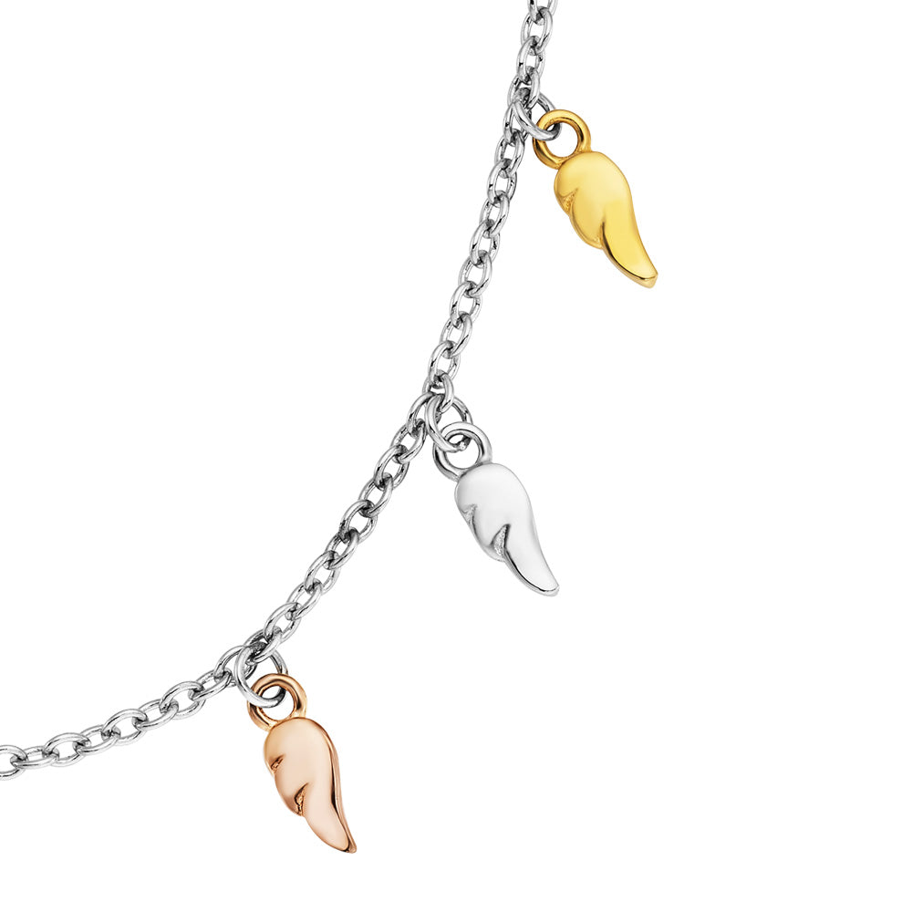 ENGELSRUFER FLYING WINGS TRI-COLOUR NECKLACE