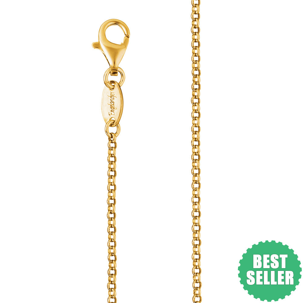 ENGELSRUFER GOLD 2.1MM PEA CHAIN