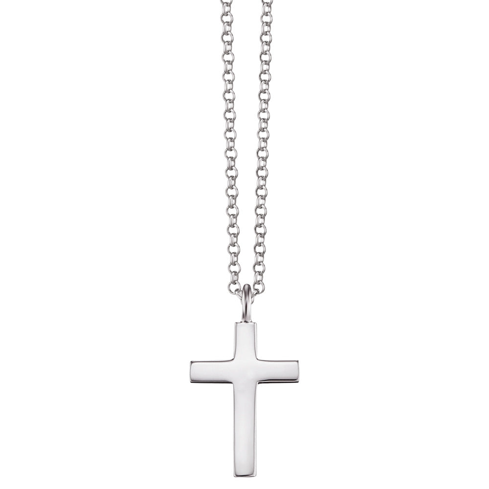 ENGELSRUFER SILVER LITTLE CROSS NECKLACE