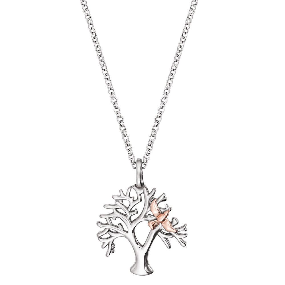 ENGELSRUFER SILVER OPEN TREE OF LIFE NECKLACE
