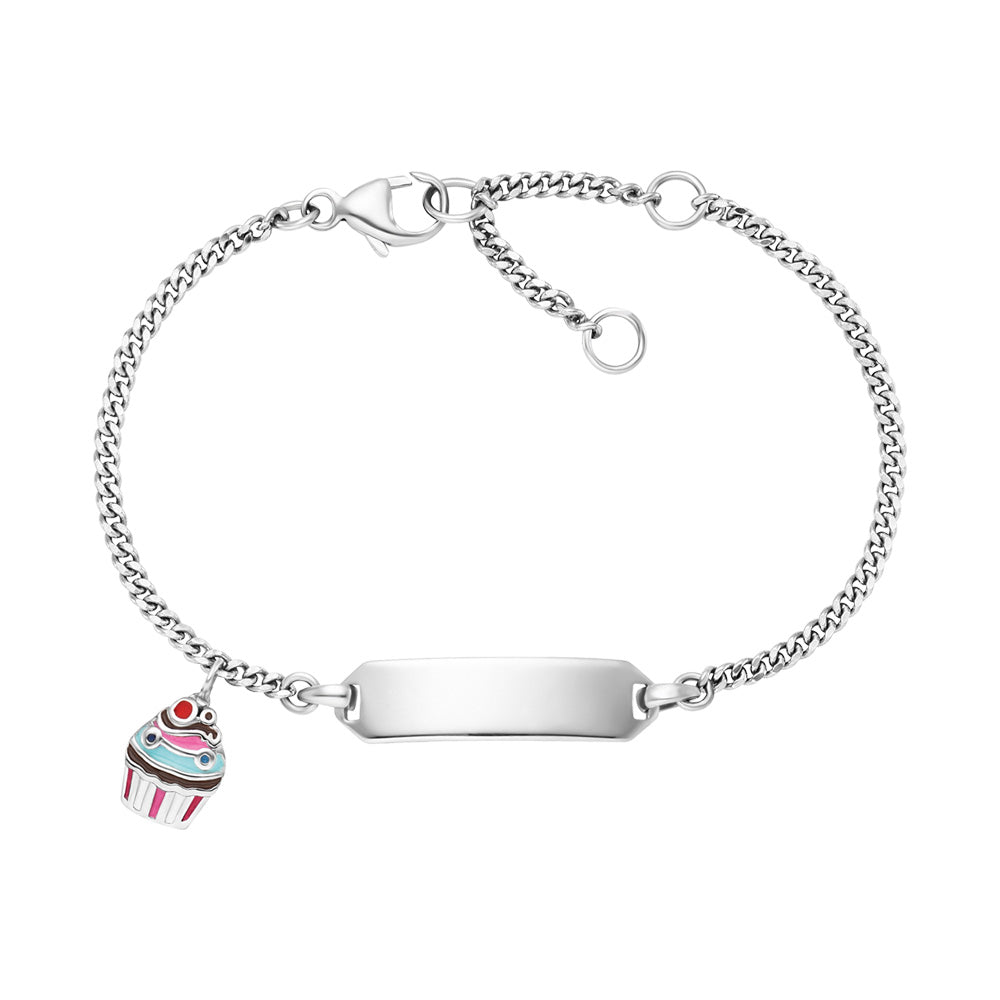HERZENGEL MUFFIN ENAMEL ID BRACELET