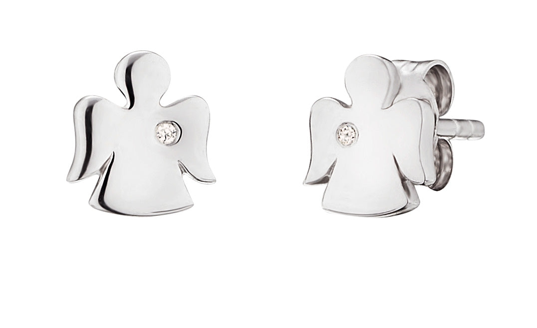 HERZENGEL ANGEL CZ EARRINGS
