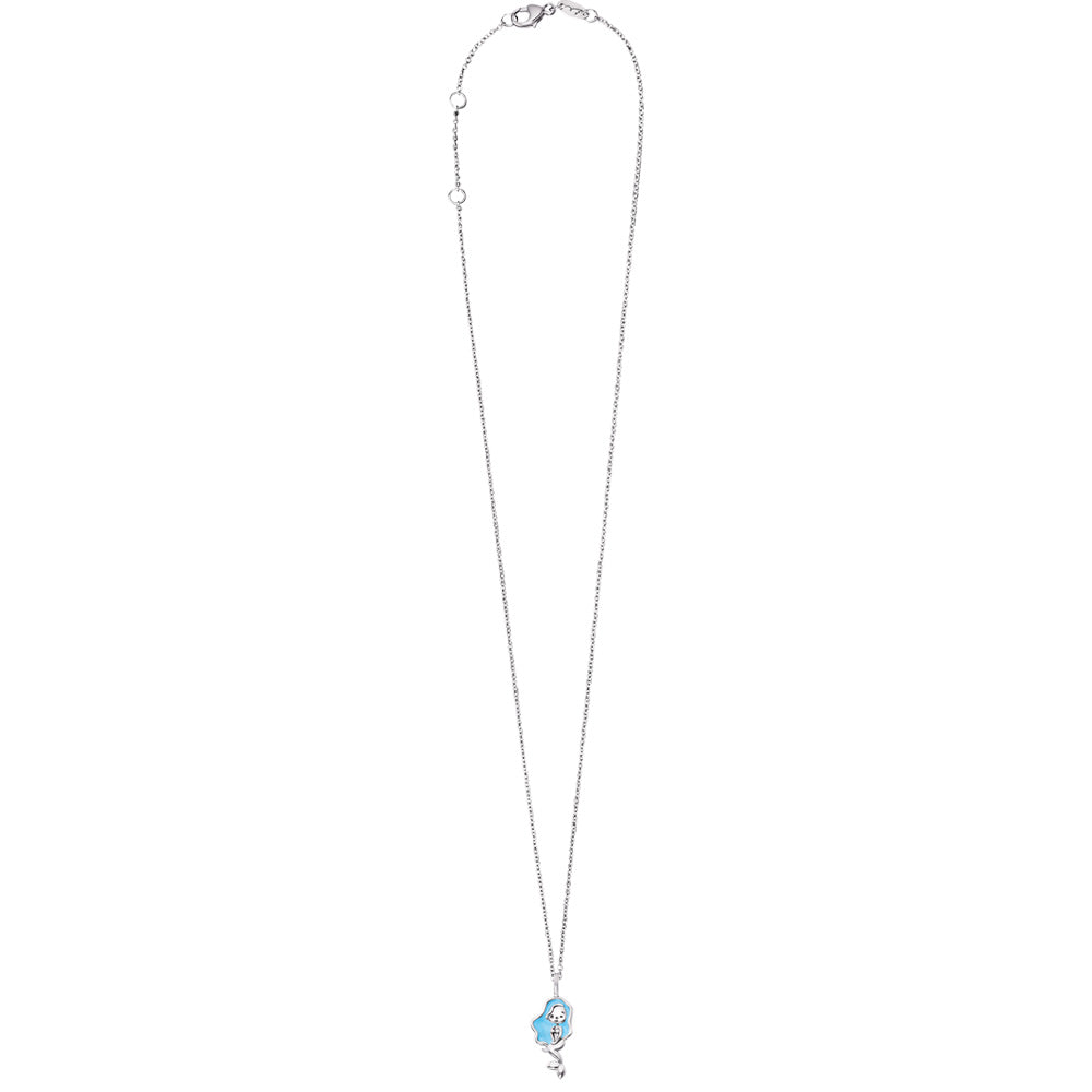HERZENGEL BLUE MERMAID ENAMEL NECKLACE