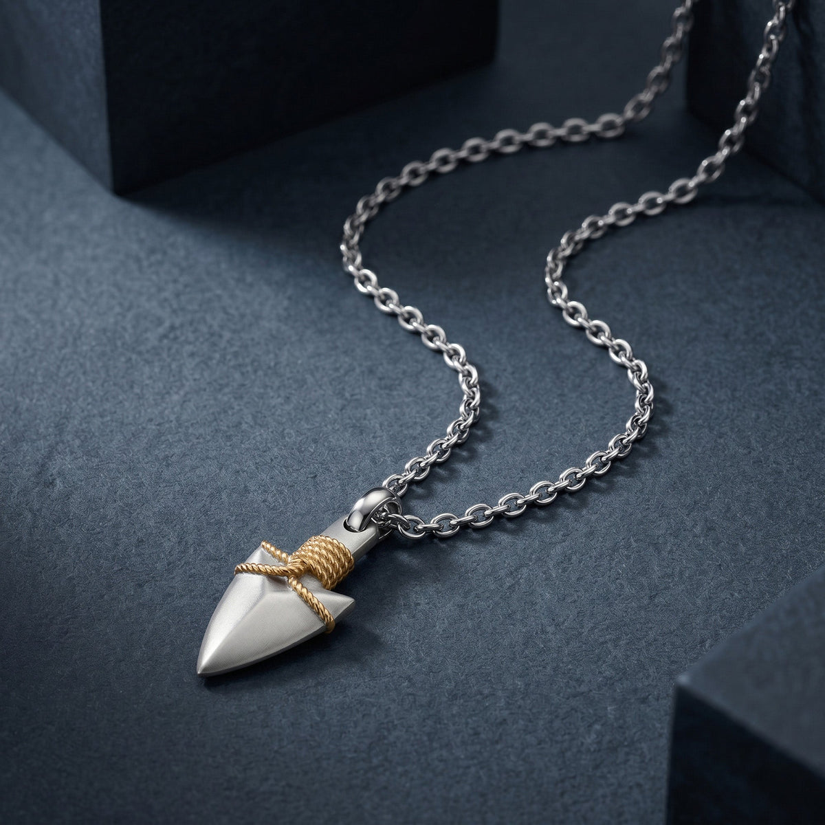 SAVE BRAVE ARROW HEAD NECKLACE