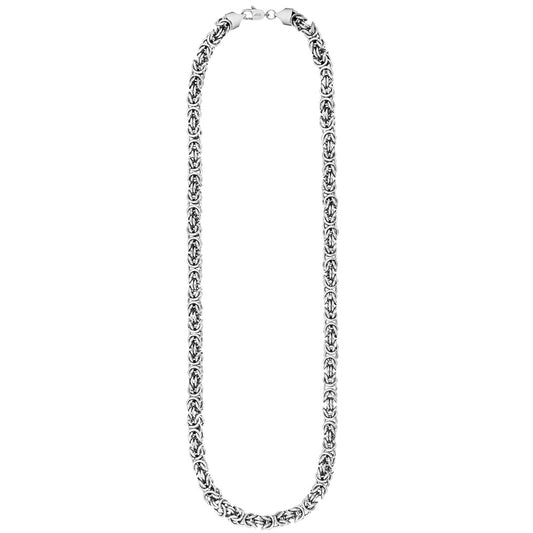 SAVE BRAVE 6.5MM LARRY STAINLESS STEEL CHAIN NECKLACE