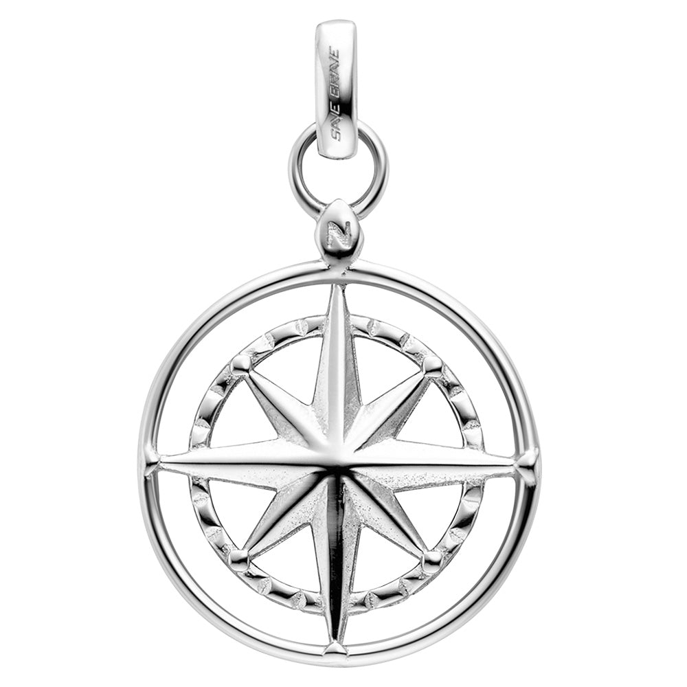 SAVE BRAVE NORTH STAR STEEL TALISMAN NECKLACE