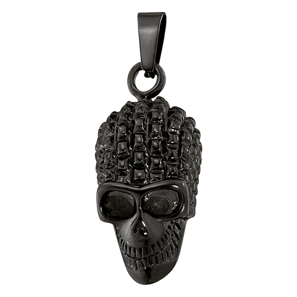 SAVE BRAVE RALPH BLACK SKULL NECKLACE
