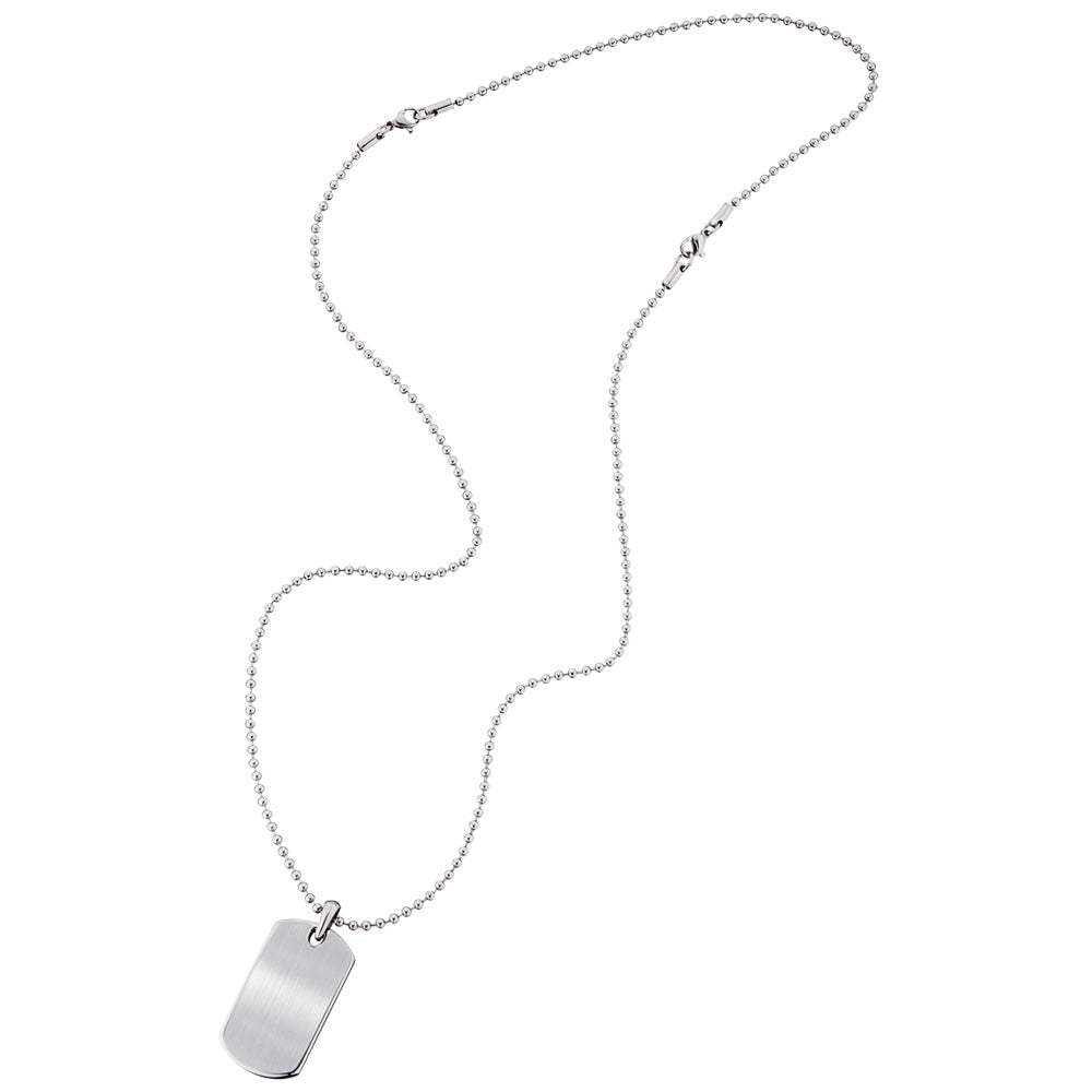 SAVE BRAVE ROBERT PLAIN DOG TAG NECKLACE
