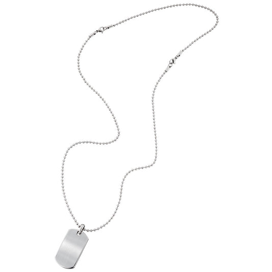 SAVE BRAVE ROBERT PLAIN DOG TAG NECKLACE