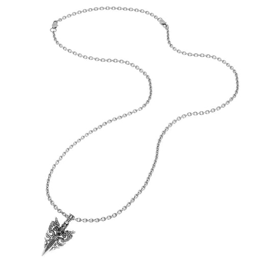SAVE BRAVE STEEL DRAGON SWORD NECKLACE