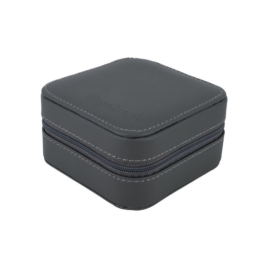 ENGELSRUFER FAUX LEATHER GREY JEWELLERY CASE