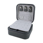 ENGELSRUFER FAUX LEATHER GREY JEWELLERY CASE