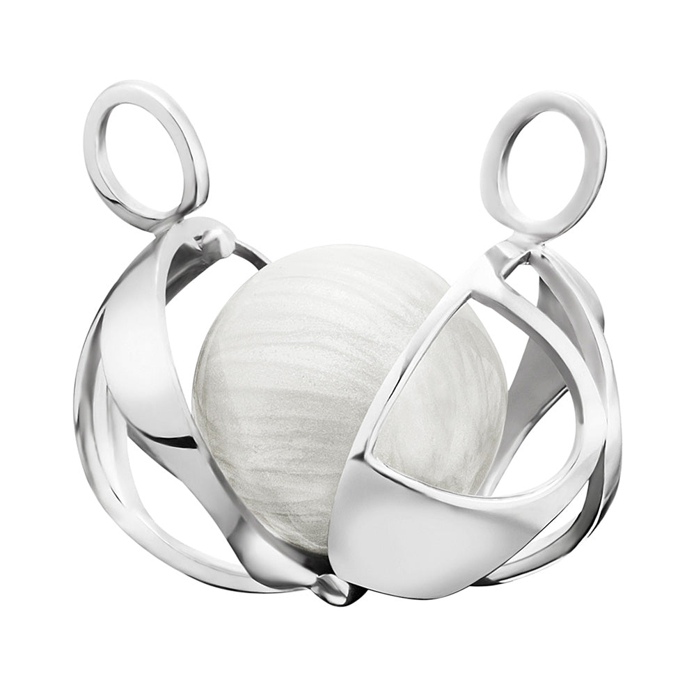 ENGELSRUFER TRICOLOUR PARADISE CZ SOUNDBALL PENDANT