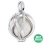 ENGELSRUFER SILVER PARADISE CZ SOUNDBALL PENDANT
