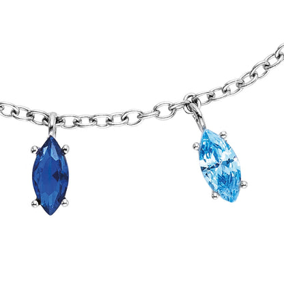 ENGELSRUFER SILVER RAINBOW MARQUISE CZ BRACELET