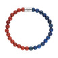 ENGELSRUFER RED JASPER & LAPIS LAZULI MEDIUM BRACELET