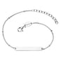 ENGELSRUFER SILVER LITTLE MOON ID BRACELET