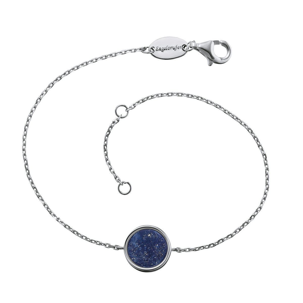 ENGELSRUFER SILVER LAPIS LAZULI POWERFUL STONE BRACELET