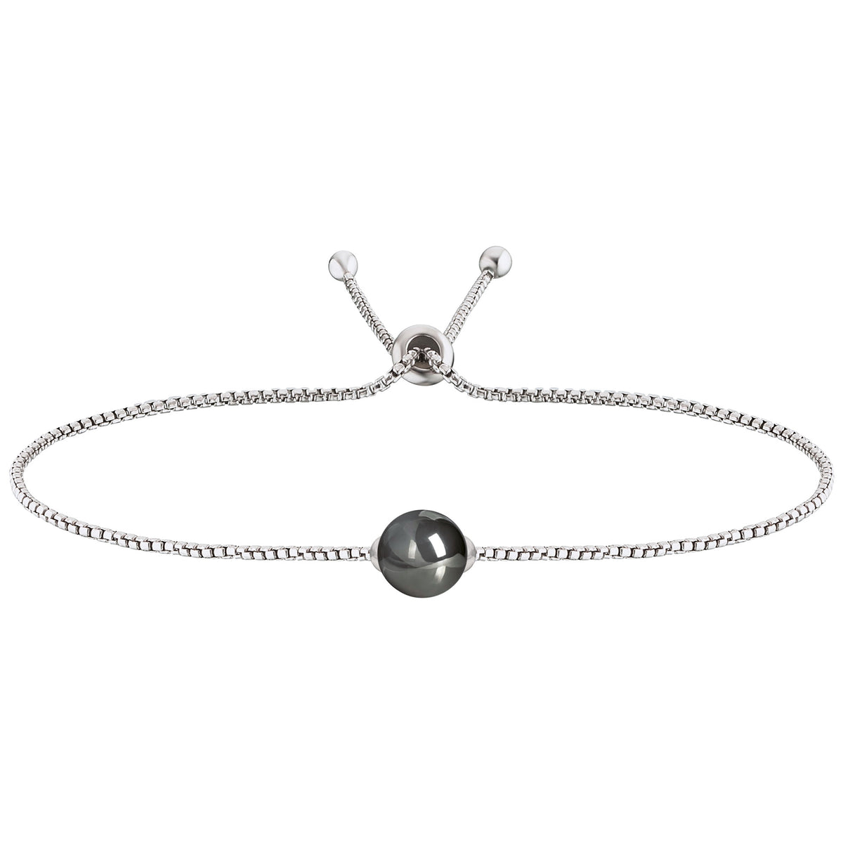 ENGELSRUFER SILVER PYRITE LITTLE GEM BRACELET