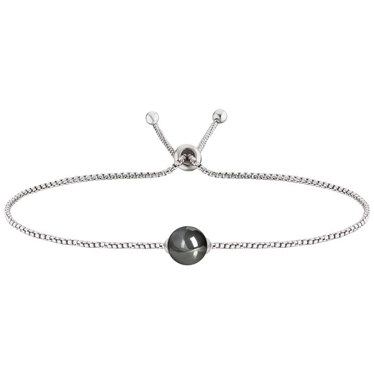 ENGELSRUFER SILVER PYRITE LITTLE GEM BRACELET