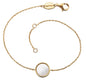 ENGELSRUFER GOLD WHITE MOTHER OF PEARL BRACELET