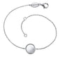 ENGELSRUFER SILVER GREY MOTHER OF PEARL BRACELET