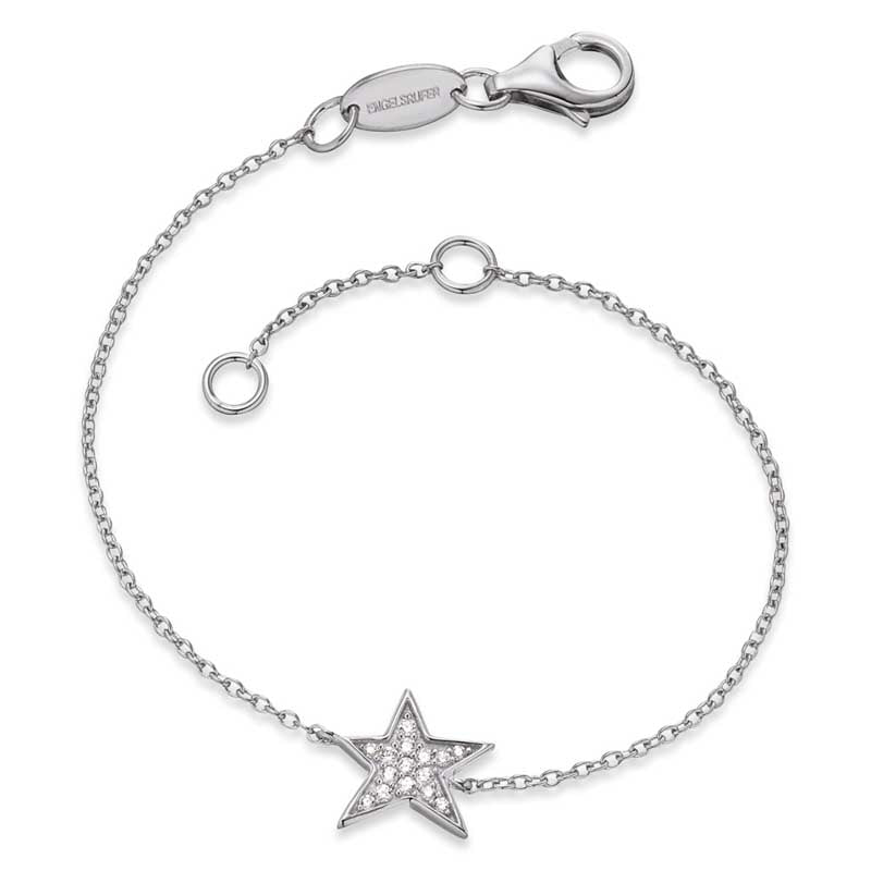 ENGELSRUFER SILVER LITTLE STAR CZ BRACELET