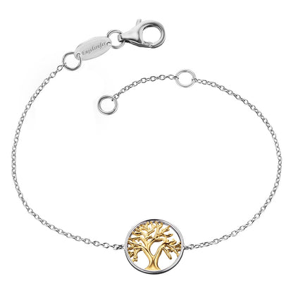ENGELSRUFER TREE OF LIFE SILVER GOLD BRACELET