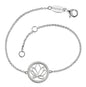 ENGELSRUFER SILVER LOTUS CZ BRACELET