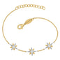 ENGELSRUFER SILVER GOLD NEW STAR BRACELET