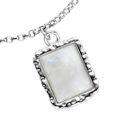 ENGELSRUFER SILVER PURE MOONSTONE BRACELET