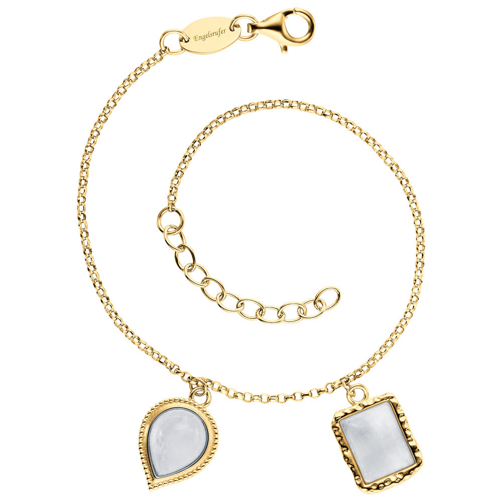 ENGELSRUFER GOLD PURE MOONSTONE BRACELET