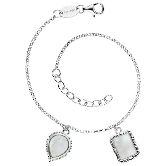 ENGELSRUFER SILVER PURE MOONSTONE BRACELET