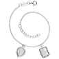 ENGELSRUFER SILVER PURE MOONSTONE BRACELET