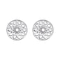 ENGELSRUFER SILVER DREAMCATCHER STUD EARRINGS