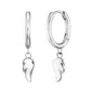 ENGELSRUFER FLYING WING 14MM HOOP EARRINGS
