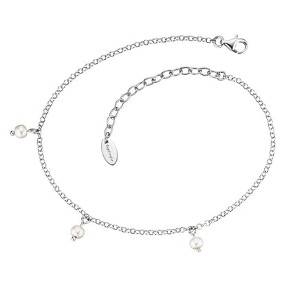 ENGELSRUFER FRESHWATER PEARL SILVER ANKLET