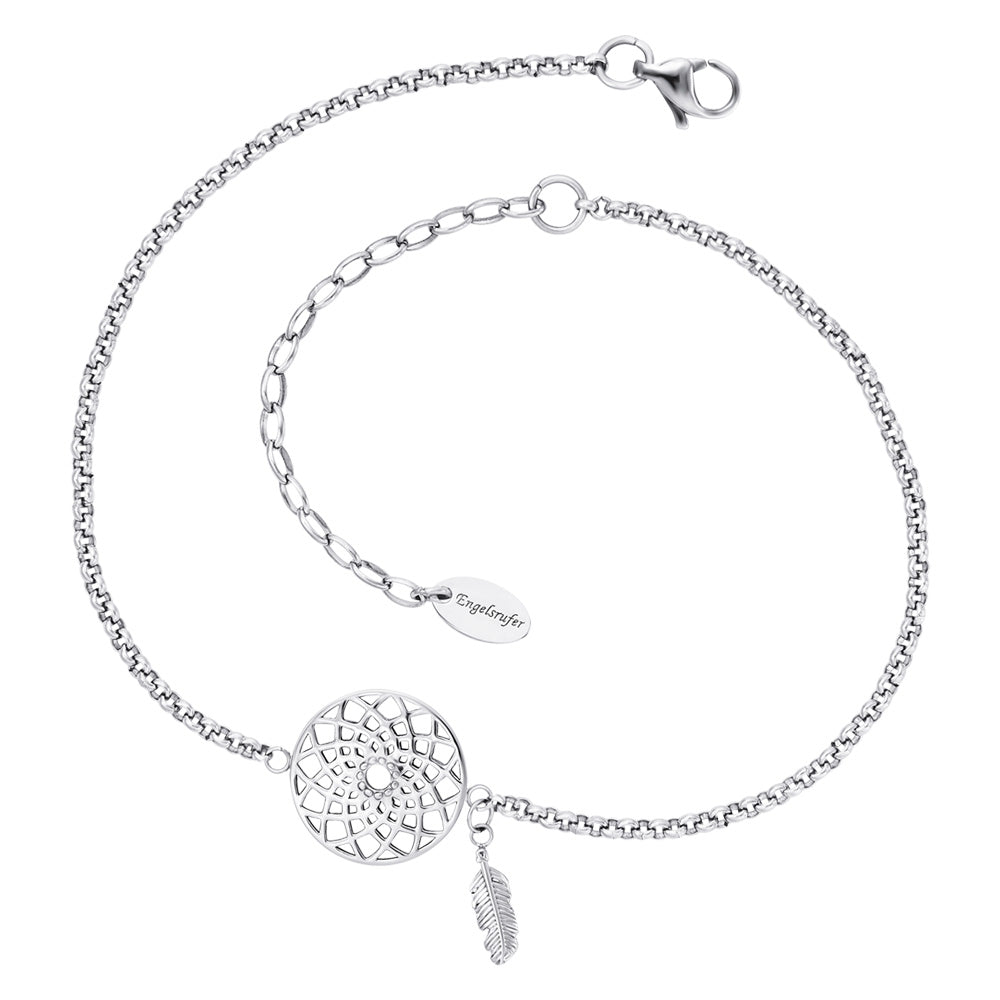 ENGELSRUFER STEEL DREAMCATCHER ANKLET