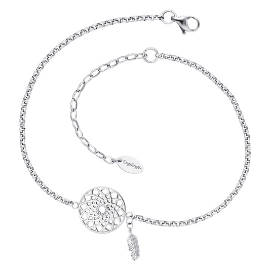 ENGELSRUFER STEEL DREAMCATCHER ANKLET