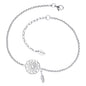 ENGELSRUFER STEEL DREAMCATCHER ANKLET
