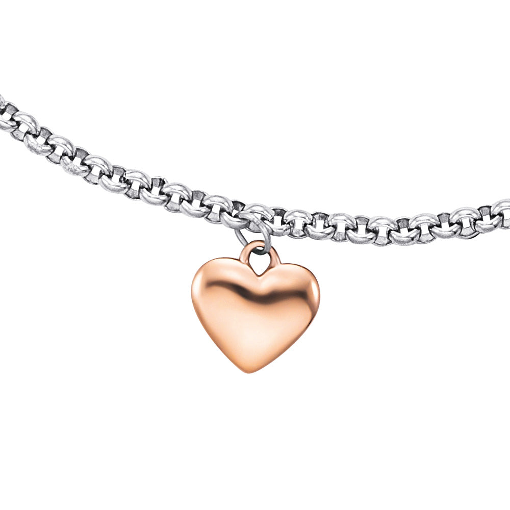 ENGELSRUFER STEEL FAITH LOVE & HOPE ANKLET
