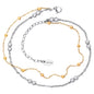ENGELSRUFER STEEL LITTLE MOON ANKLET