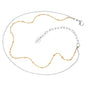 ENGELSRUFER STEEL LITTLE TWIN MOON ANKLET