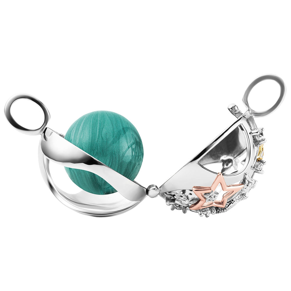 ENGELSRUFER SILVER HEAVEN EXTRA SMALL SOUNDBALL NECKLACE