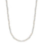 ENGELSRUFER SILVER FRESHWATER PEARL 40CM NECKLACE